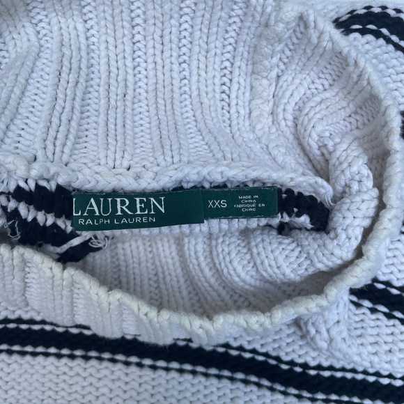 Ralph Lauren Mock Neck - XXS (Fits XS/Small) - Picture 2 of 7